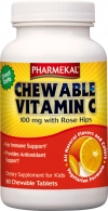 Chewable Vitamin C 100 mg with Rose Hips